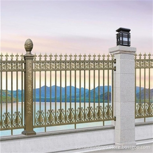 Aluminum Decorative Backyard Garden Fence